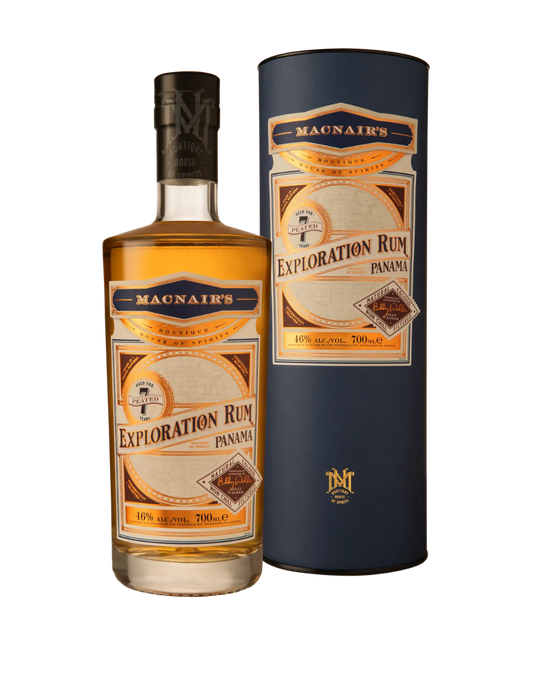 MACNAIR'S PANAMA 7 YEAR OLD PEATED EXPLORATION RUM 700 ML