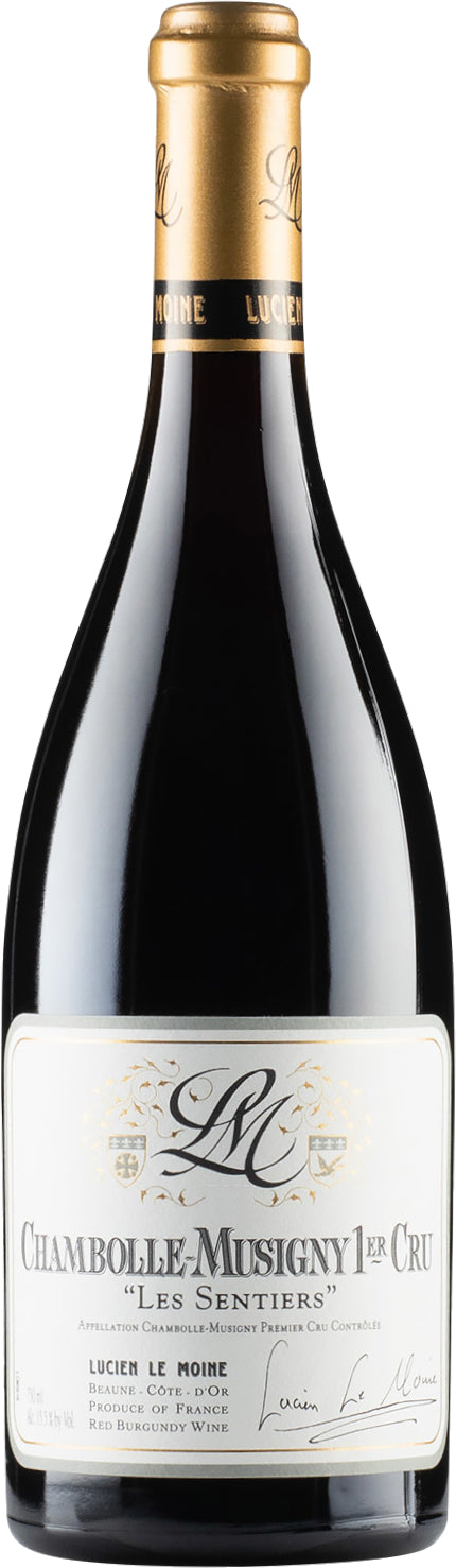 Lucien Le Moine Chambolle-Musigny Sentiers Premier Cru 2021  Front Bottle Shot