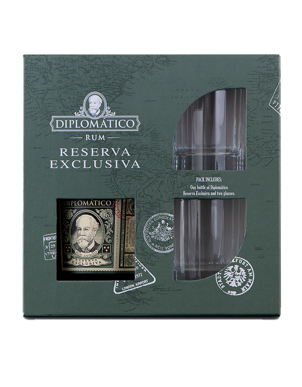 DIPLOMÁTICO RESERVA EXCLUSIVA GIFT SET 750 ML