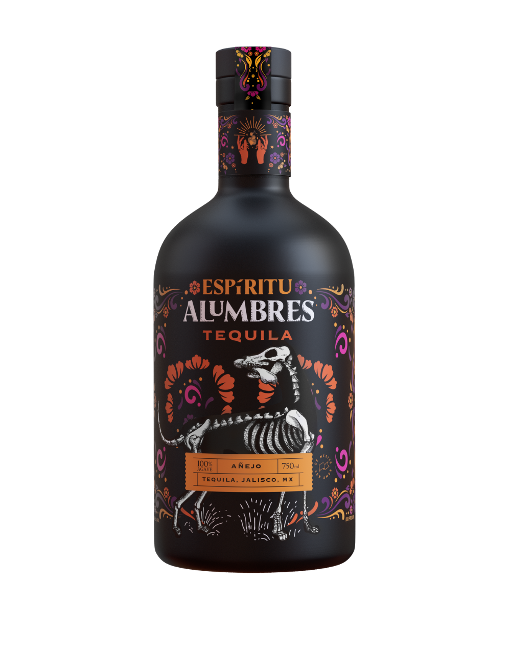 ESPÃRITU ALUMBRES AÃ‘EJO TEQUILA 750 ML