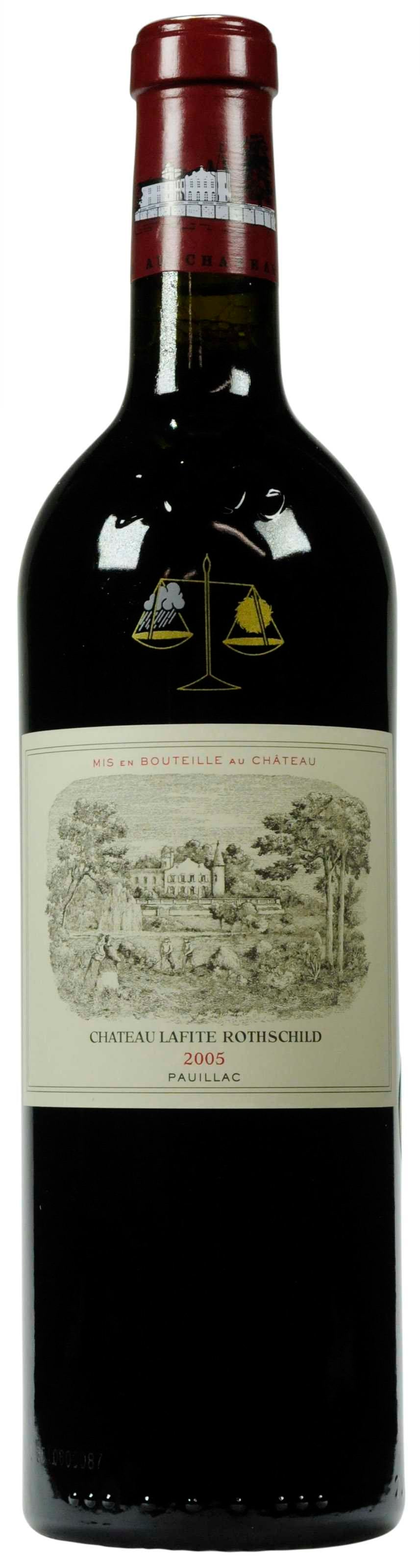Chateau Lafite Rothschild  2005  Front Bottle Shot
