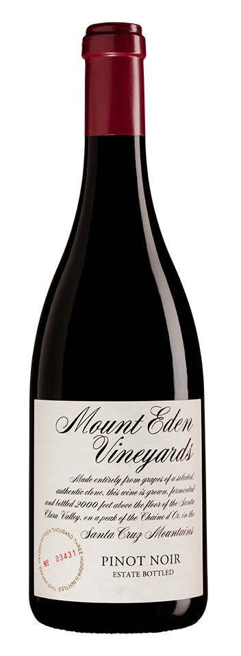 Mount Eden Vineyards Estate Pinot Noir 2019  Front Bottle Shot