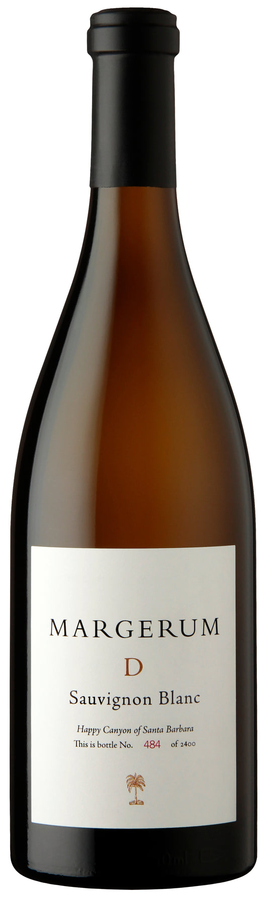 Margerum D Sauvignon Blanc 2023  Front Bottle Shot