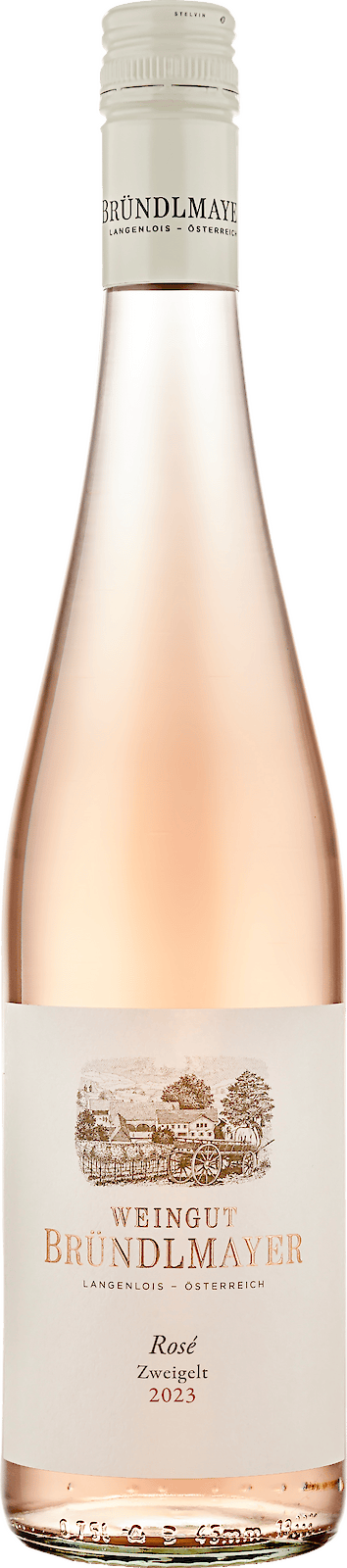 Brundlmayer Zweigelt Rose 2023  Front Bottle Shot