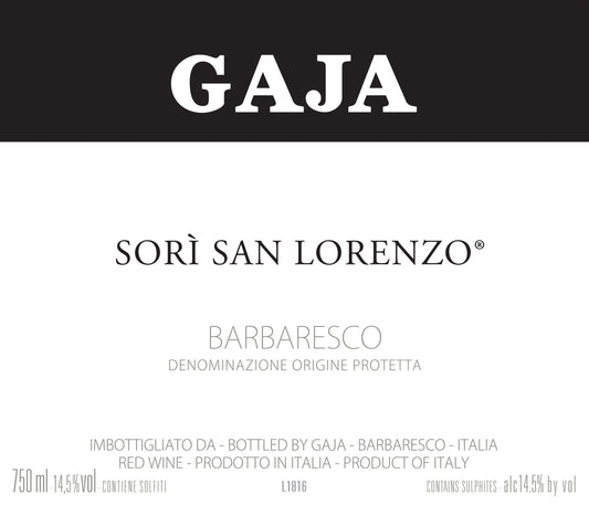 Gaja Sori San Lorenzo (1.5 Liter Magnum) 2017