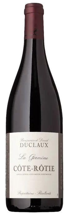 Domaine Duclaux Cote Rotie La Germine 2022  Front Bottle Shot