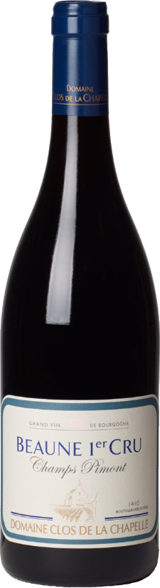 Domaine Clos de la Chapelle Beaune Champs Pimont Premier Cru 2022  Front Bottle Shot