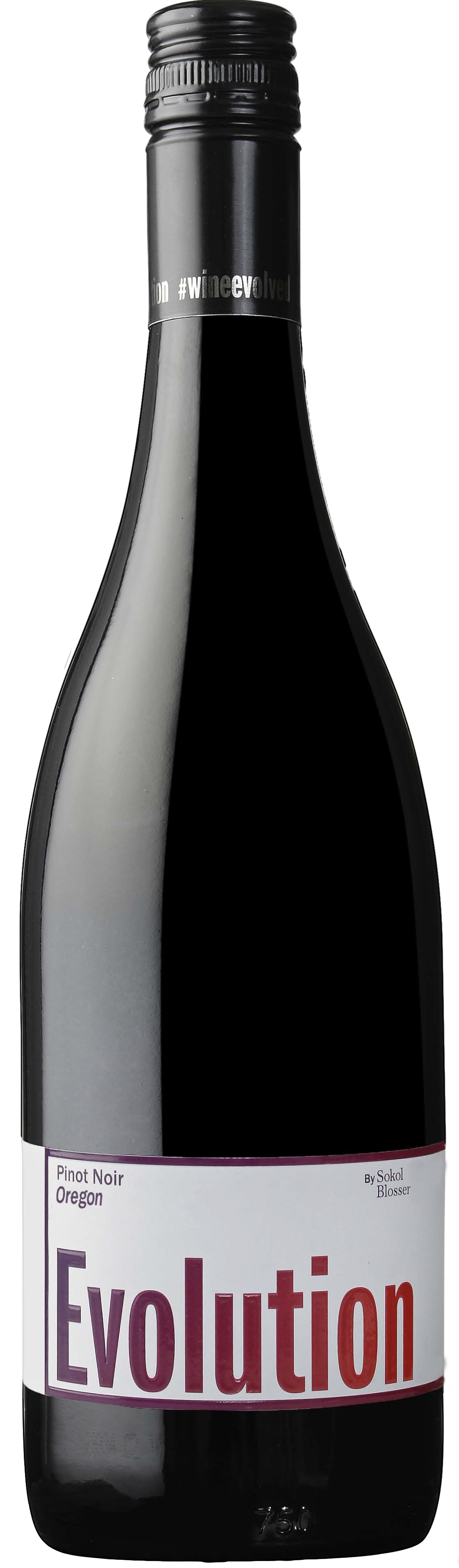 Sokol Blosser Evolution Pinot Noir 2022  Front Bottle Shot