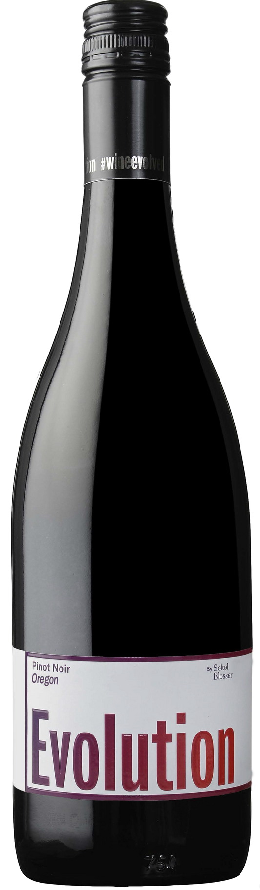 Sokol Blosser Evolution Pinot Noir 2022  Front Bottle Shot
