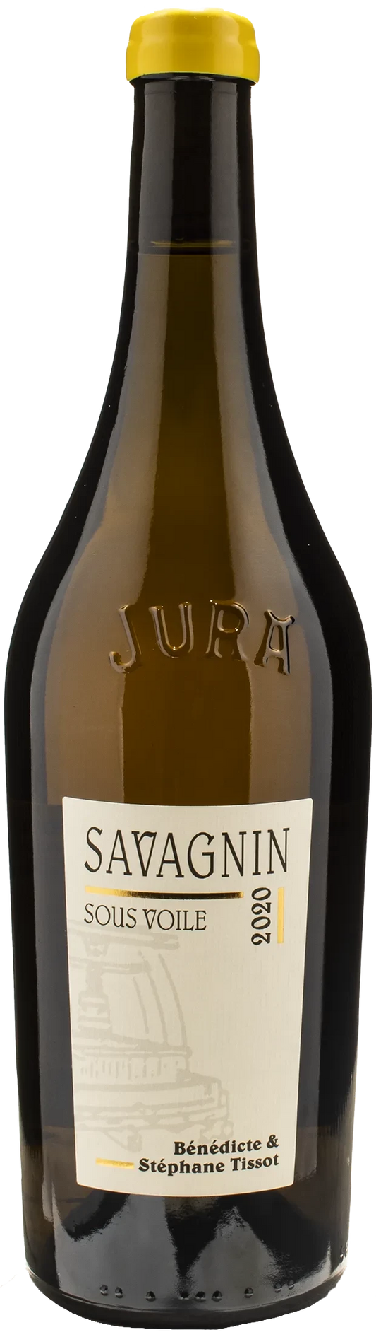 Benedicte et Stephane Tissot Arbois Savagnin Sous Voile 2020  Front Bottle Shot