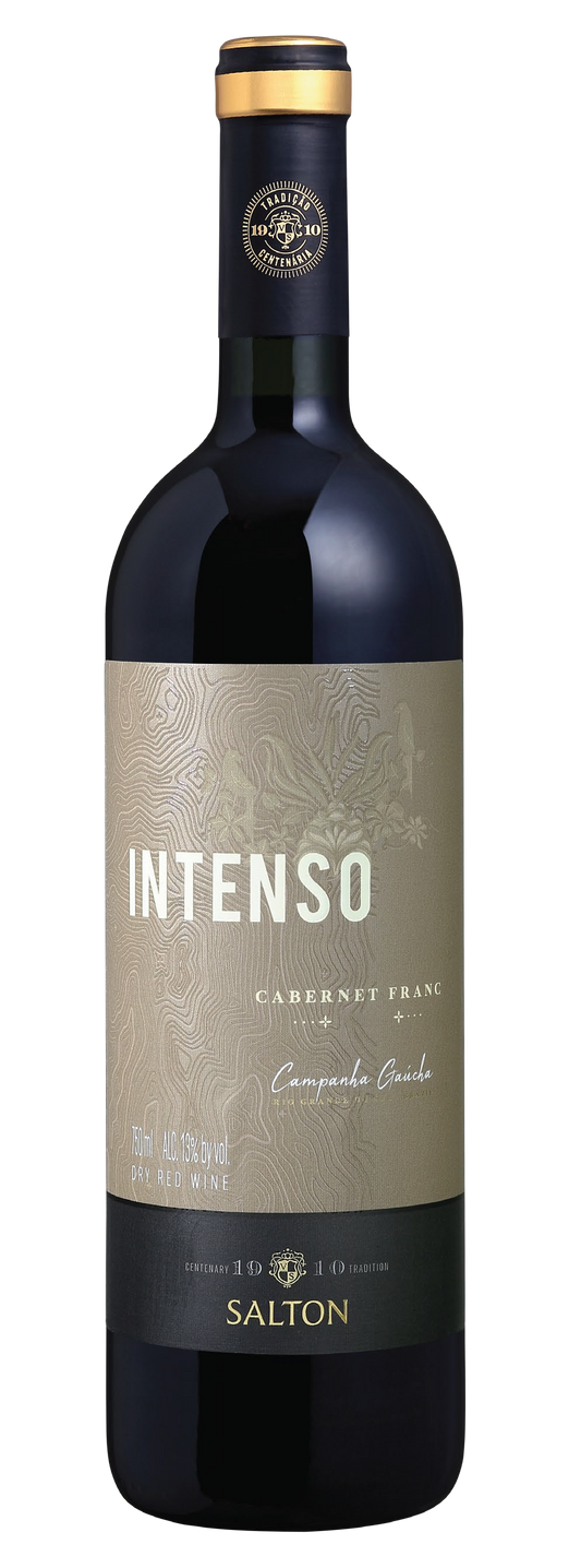 Familia Salton Intenso Cabernet Franc 2020  Front Bottle Shot
