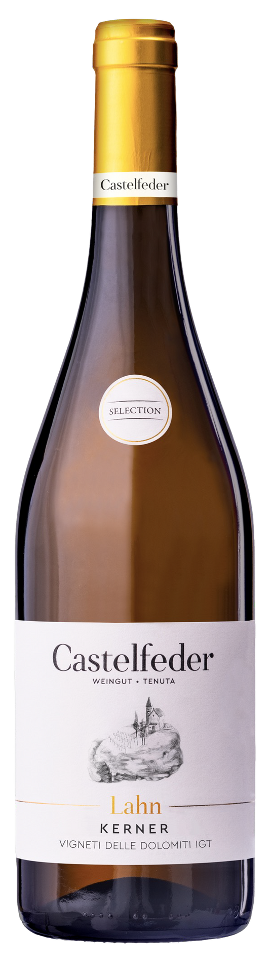 Castelfeder Kerner 2023  Front Bottle Shot