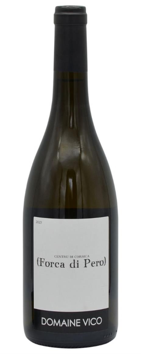 Domaine Vico Forca di Pero Blanc 2023  Front Bottle Shot