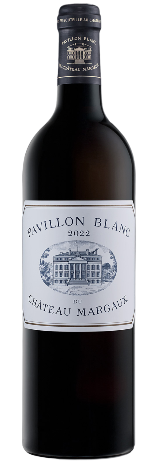Chateau Margaux Pavillon Blanc 2022  Front Bottle Shot