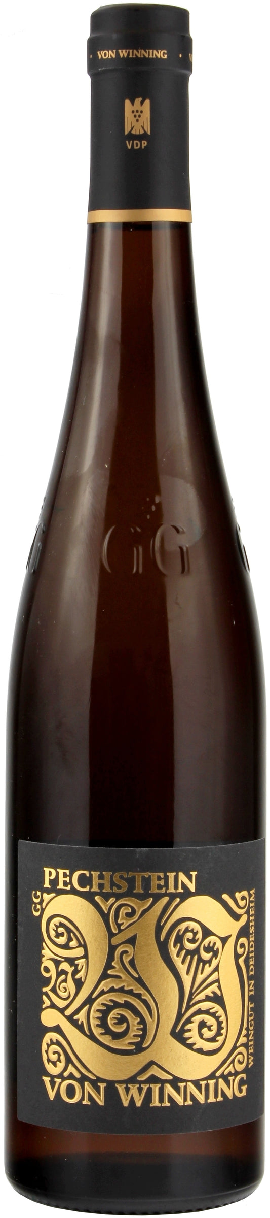 Von Winning Pechstein Riesling Grosses Gewachs 2022  Front Bottle Shot