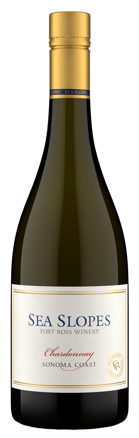 Sea Slopes by Fort Ross Winery Chardonnay 2023  Front Bottle Shot