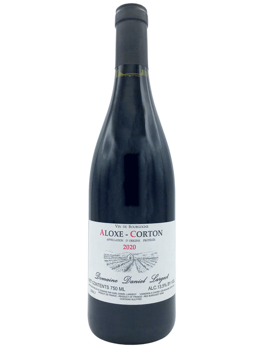 Daniel Largeot Aloxe Corton 2020  Front Bottle Shot