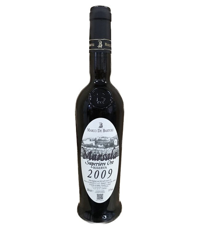 Marco De Bartoli Marsala Superiore Oro Riserva (500ML) 2009  Front Bottle Shot