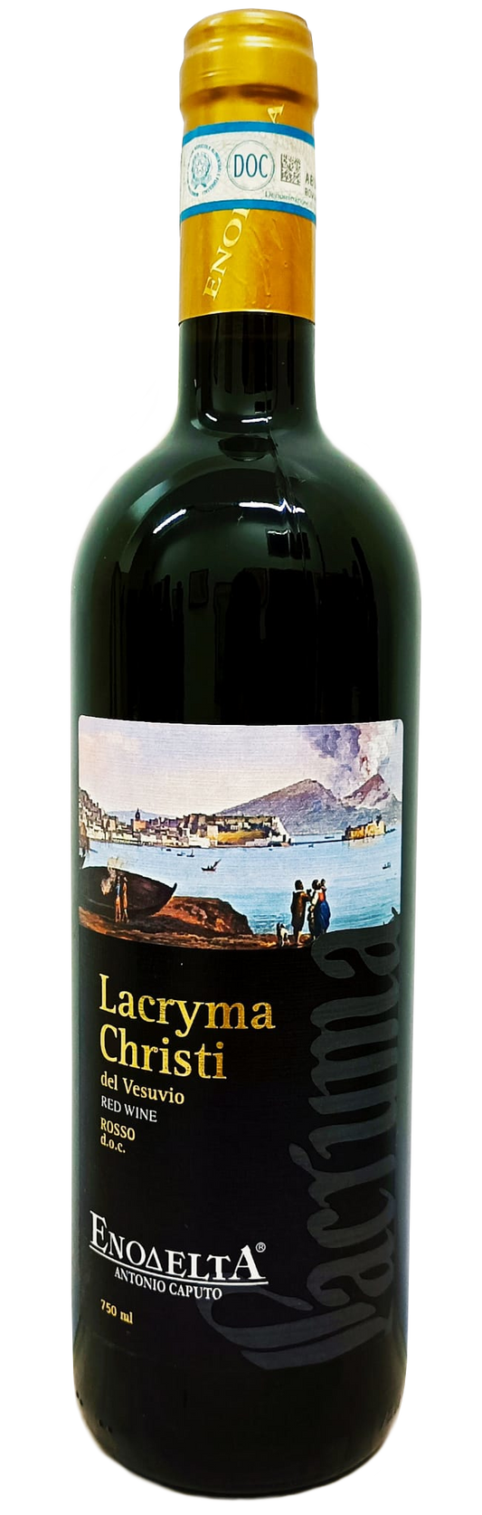 Enodelta Lacryma Christi del Vesuvio Rosso 2020  Front Bottle Shot