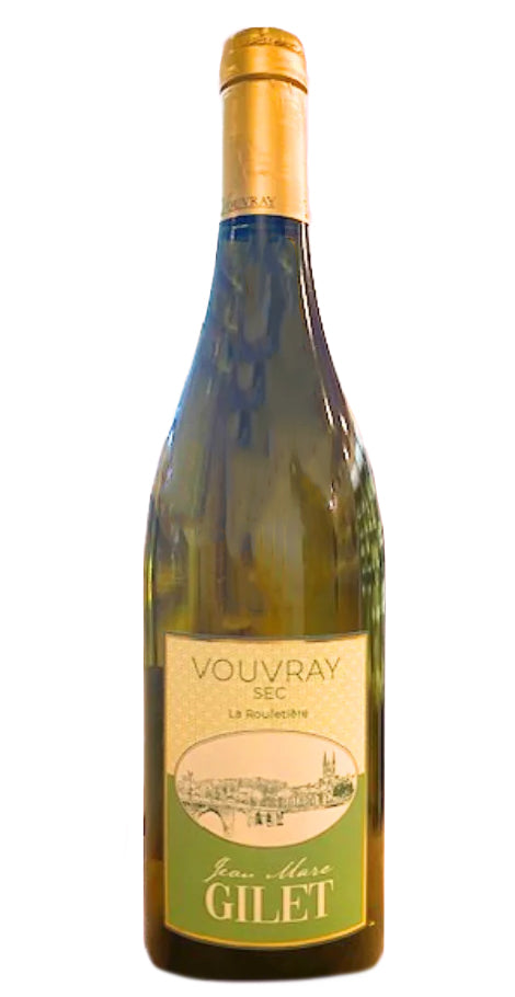 Jean-Marc Gilet Domaine de la Rouletiere Vouvray Silex 2023  Front Bottle Shot