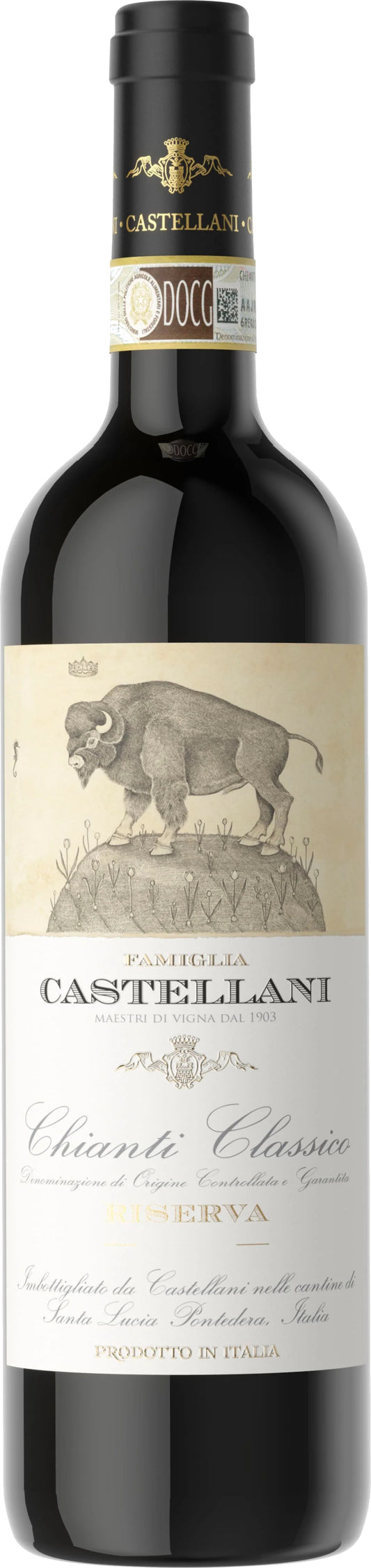 Castellani Chianti Classico Riserva 2018  Front Bottle Shot