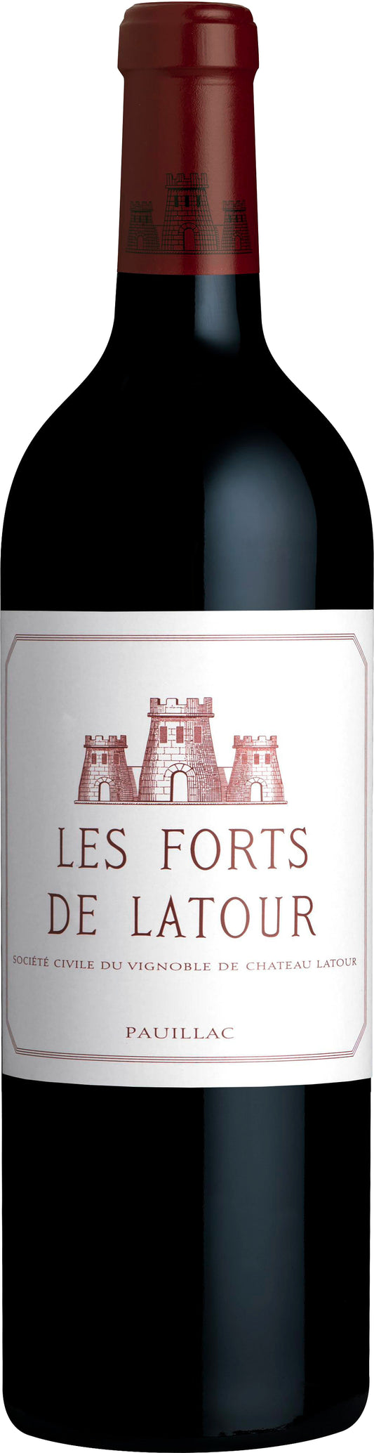 Chateau Latour Les Forts de Latour 2018  Front Bottle Shot