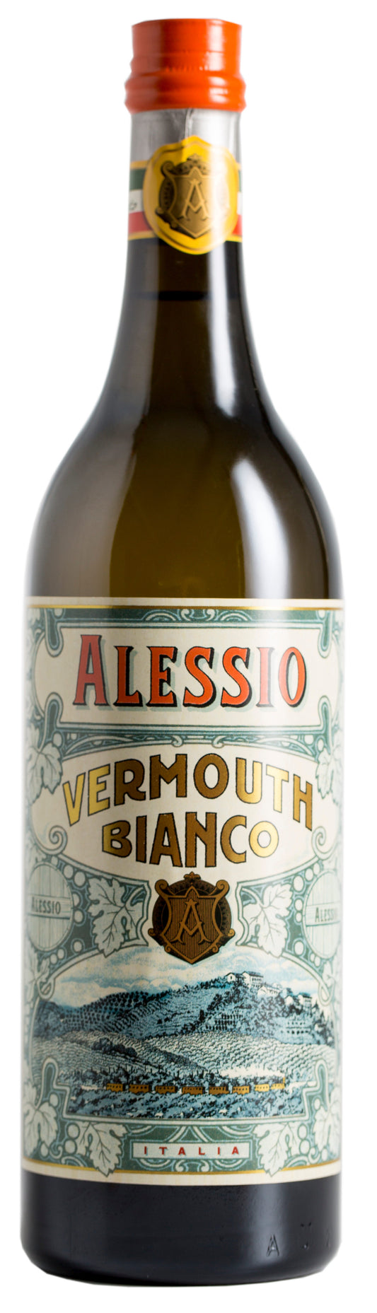Alessio Vermouth Bianco  Front Bottle Shot