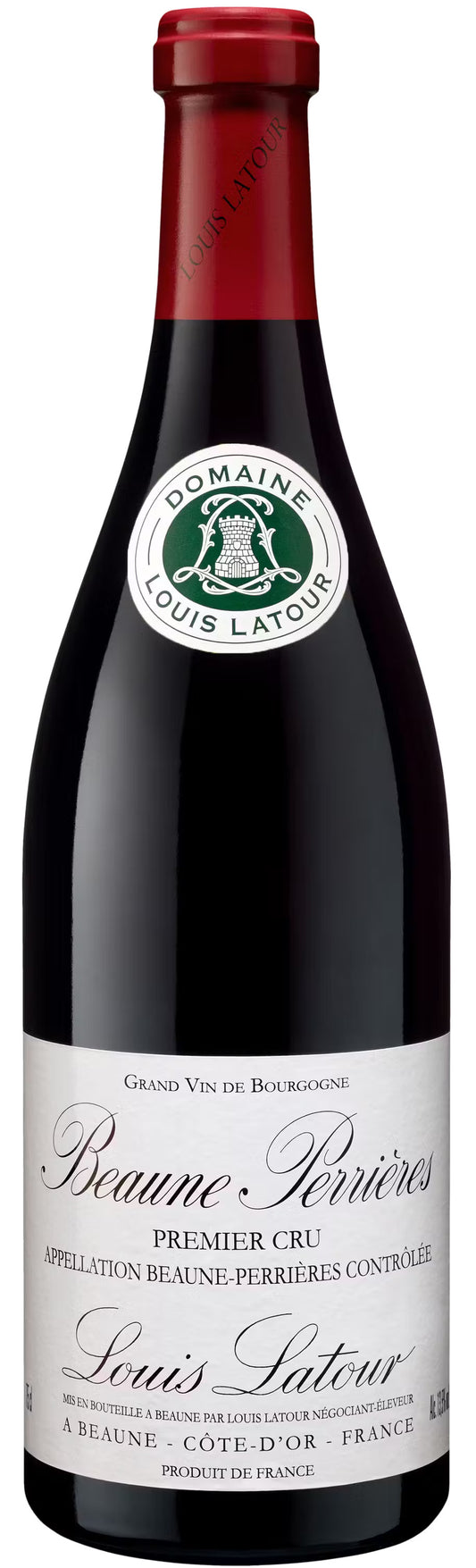 Louis Latour Beaune Perrieres Premier Cru 2022  Front Bottle Shot
