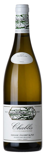 Vocoret Chablis 2022  Front Bottle Shot