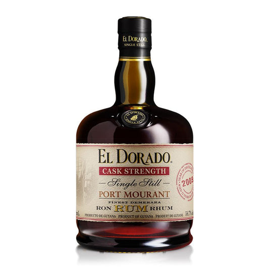 El Dorado Port Mourant Cask Strength Single Still Rum 750ml
