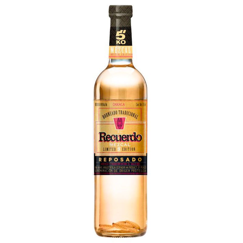 El Recuerdo 5 KO Limited Edition Reposado Mezcal 750ml