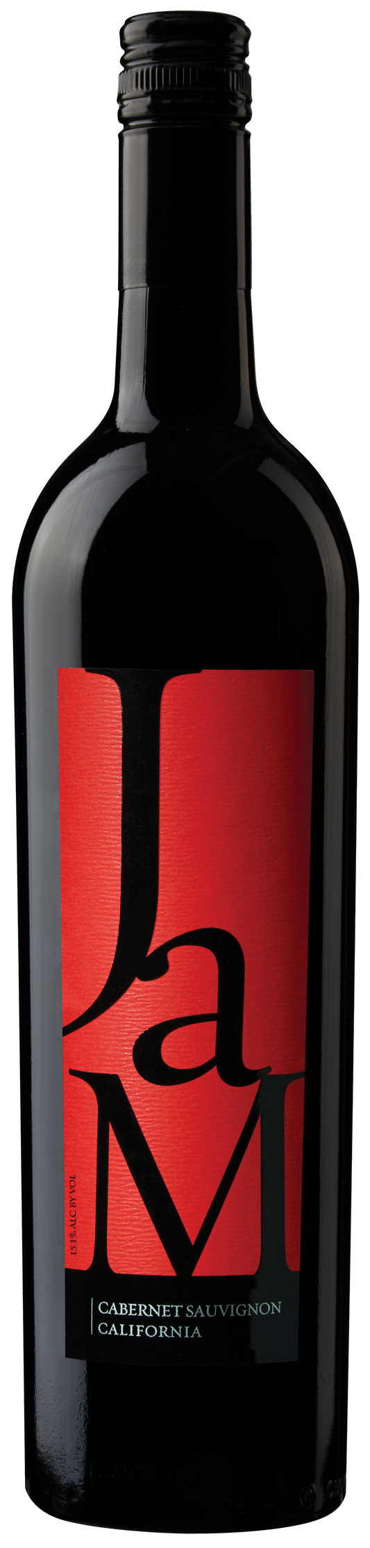 JaM Cellars Cabernet Sauvignon  Front Bottle Shot