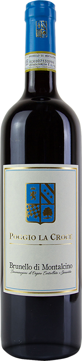 Poggio La Croce Brunello di Montalcino 2015  Front Bottle Shot