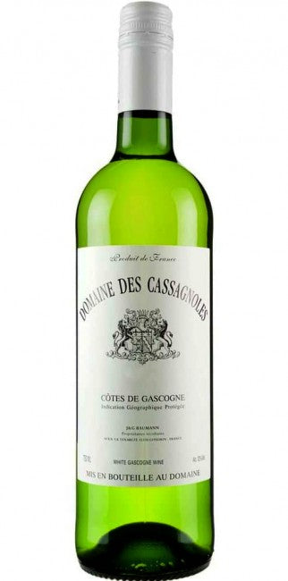 Domaine des Cassagnoles Vin de Pays des Cotes de Gascogne 2021  Front Bottle Shot