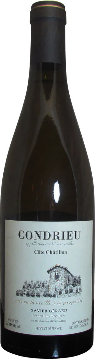 Xavier Gerard Condrieu Cote Chatillon 2021  Front Bottle Shot