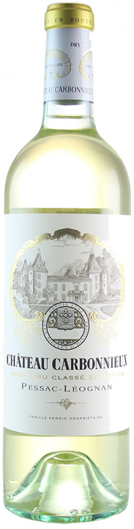 Chateau Carbonnieux Blanc 2022  Front Bottle Shot