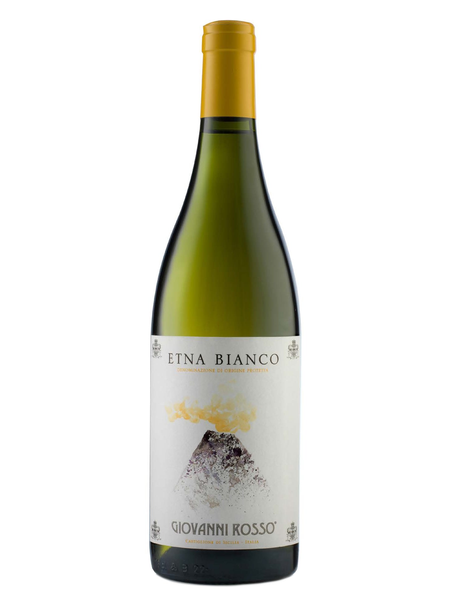 Giovanni Rosso Etna Bianco 2023  Front Bottle Shot