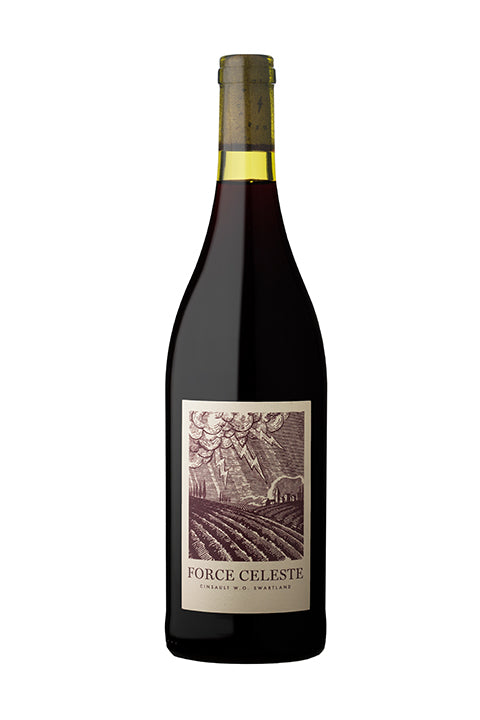 Mother Rock Wines Force Celeste Cinsault 2022  Front Bottle Shot