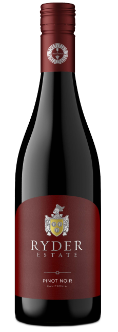 Ryder Estate Pinot Noir 2022  Front Bottle Shot