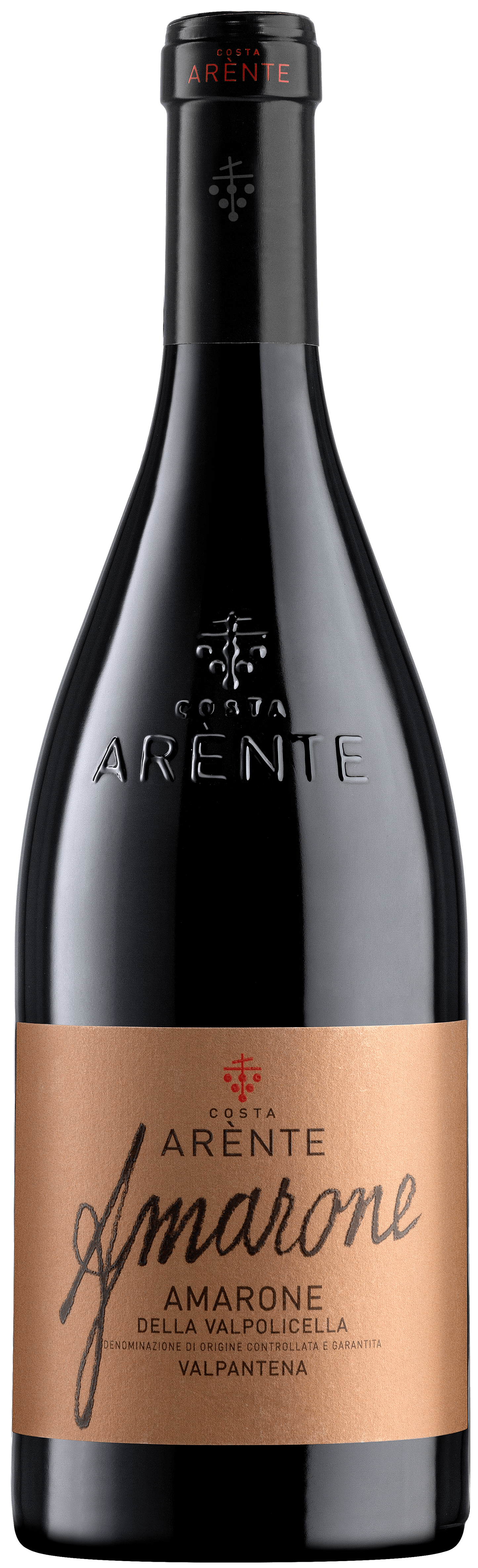 Costa Arente Amarone della Valpolicella 2018  Front Bottle Shot
