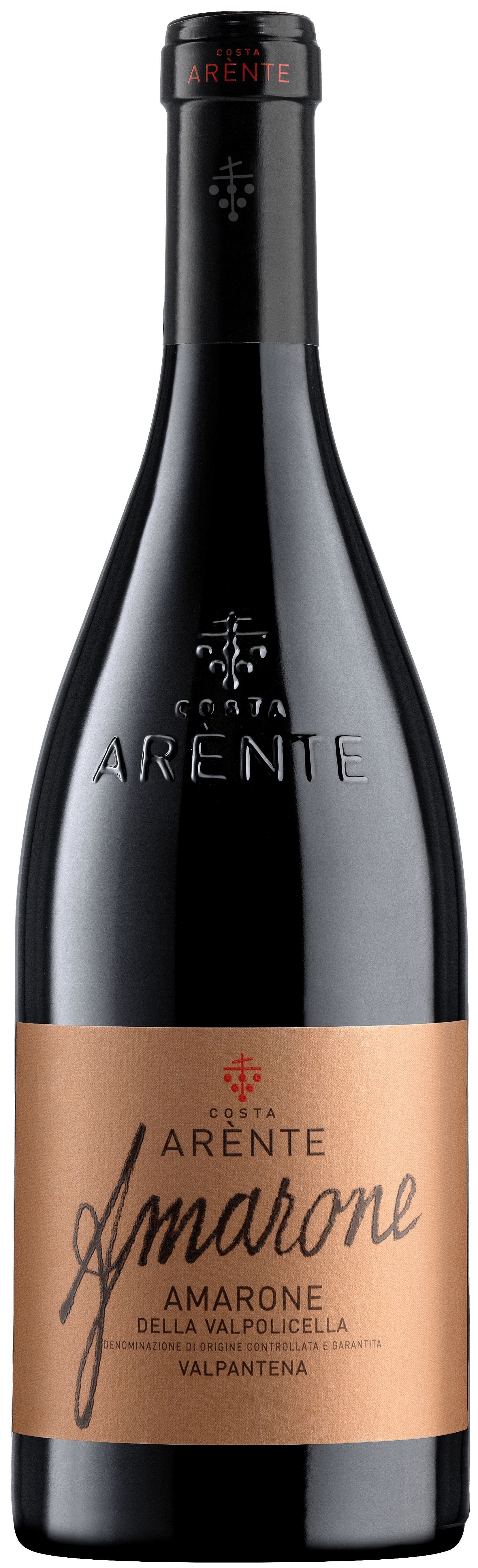 Costa Arente Amarone della Valpolicella 2018  Front Bottle Shot