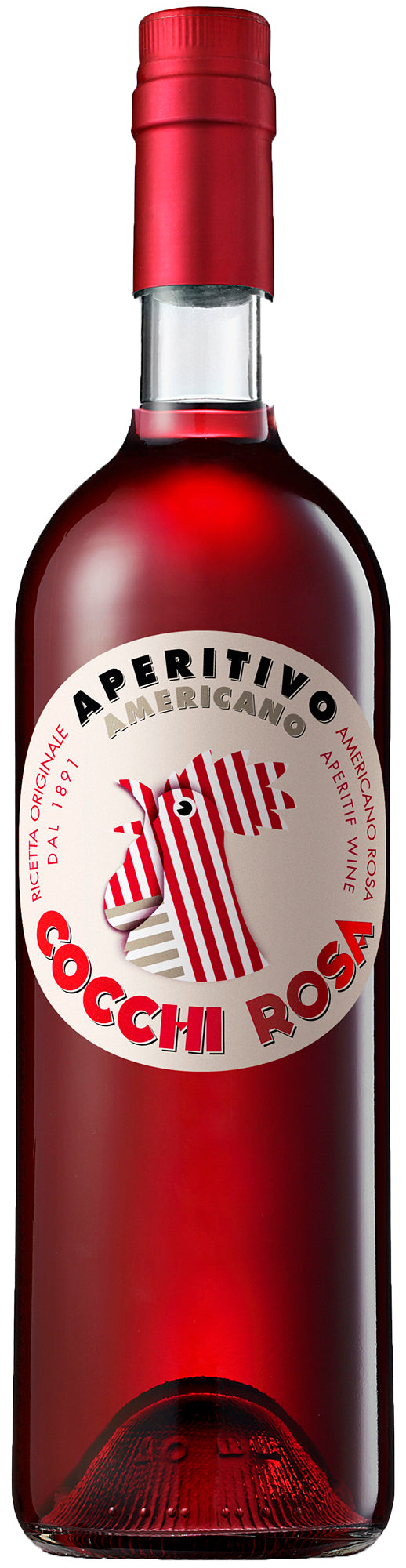 Cocchi Rosa Americano  Front Bottle Shot