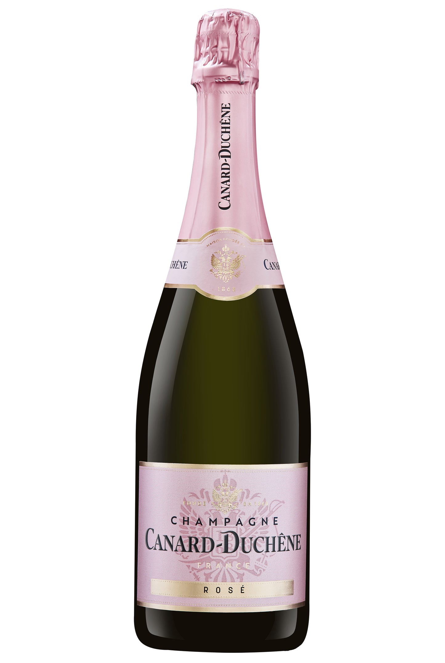 Canard-Duchene Brut Rose  Front Bottle Shot