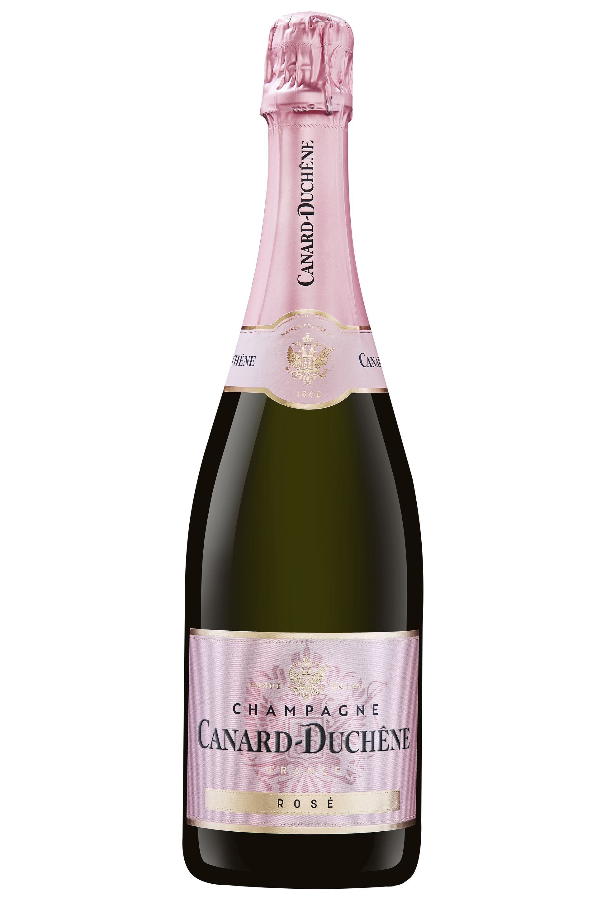 Canard-Duchene Brut Rose  Front Bottle Shot