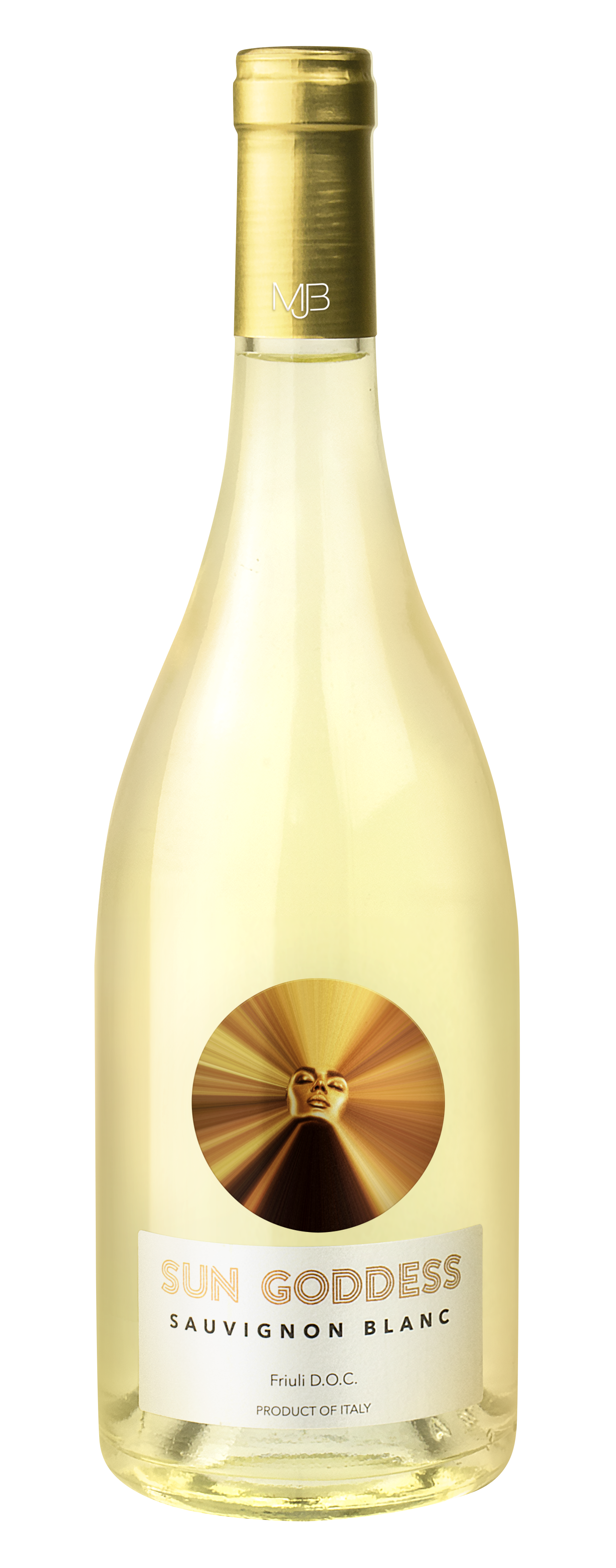 Sun Goddess by Mary J Blige Sauvignon Blanc 2021  Front Bottle Shot