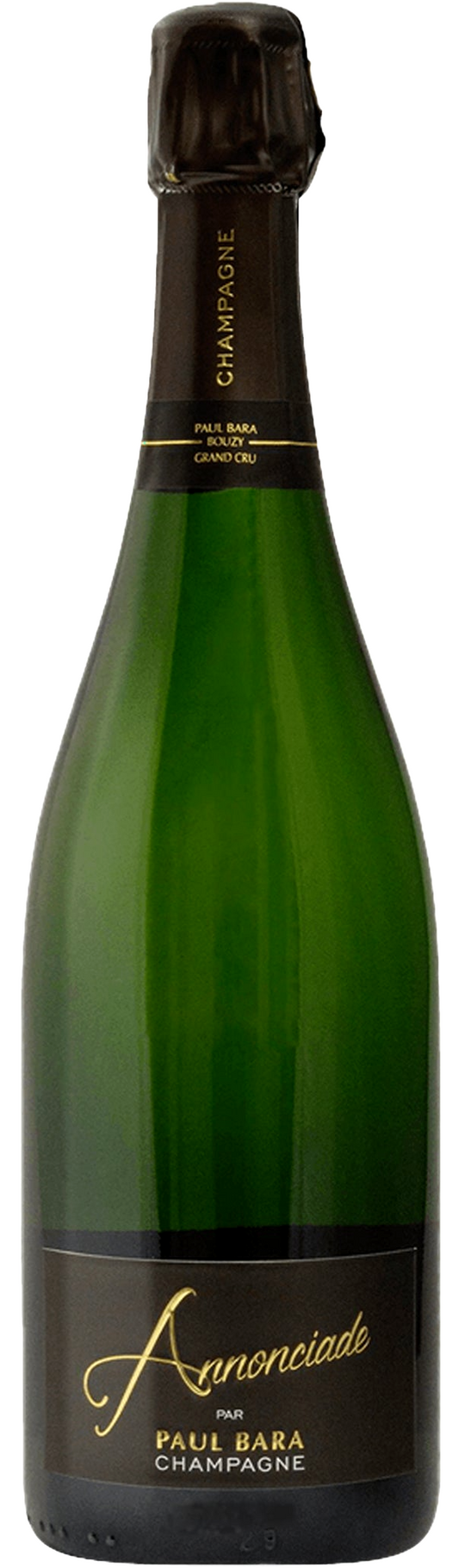 Paul Bara Annonciade Brut Grand Cru 2009  Front Bottle Shot
