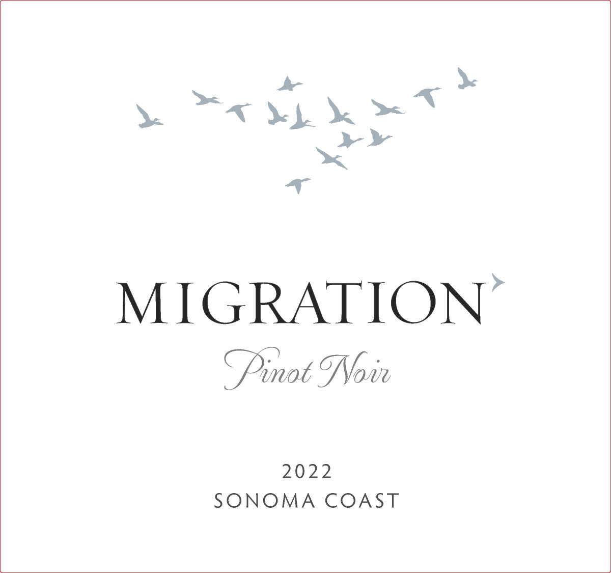 Migration Sonoma Coast Pinot Noir (375ML half-bottle) 2022
