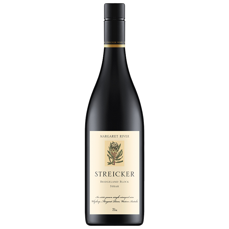 Streicker Wines Bridgeland Block Syrah 2014  Front Bottle Shot