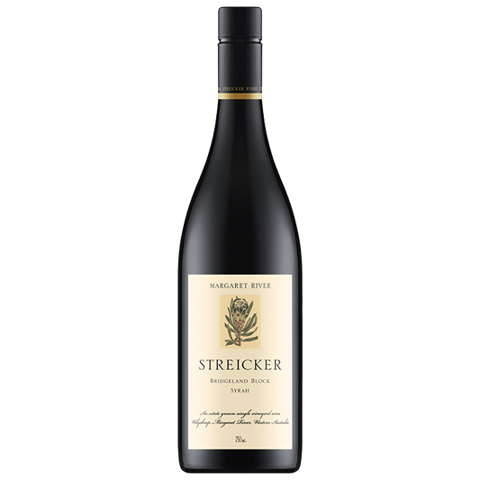 Streicker Wines Bridgeland Block Syrah 2014  Front Bottle Shot