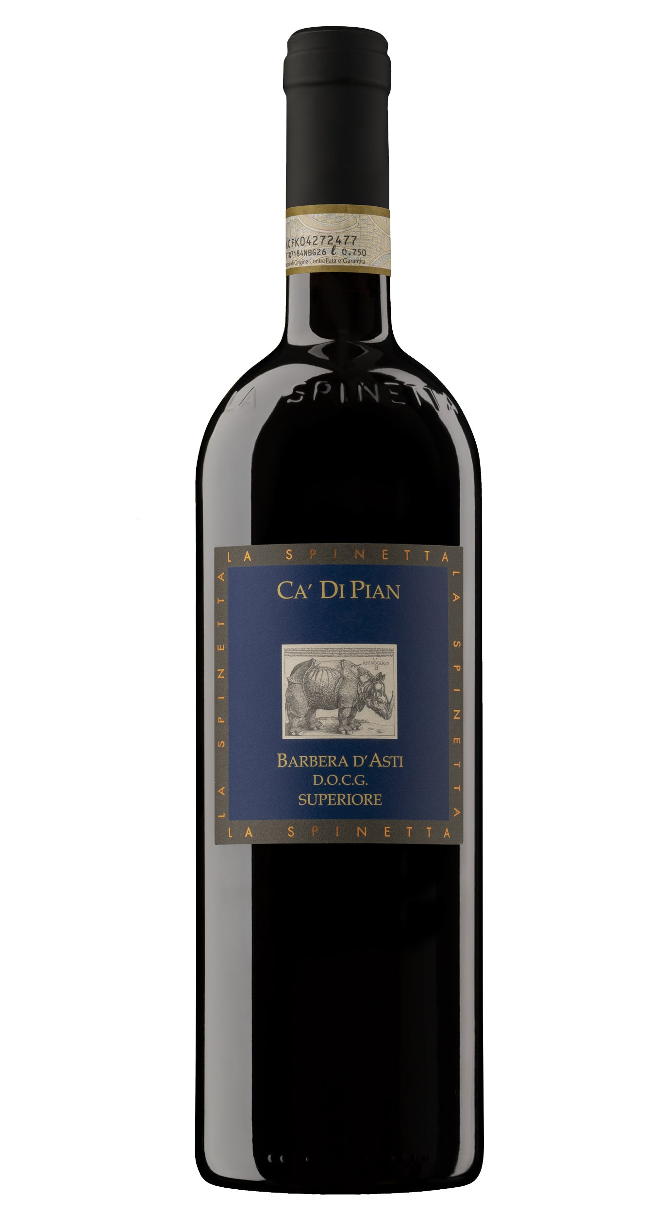 La Spinetta Barbera d'Asti Ca Di Pian 2022  Front Bottle Shot